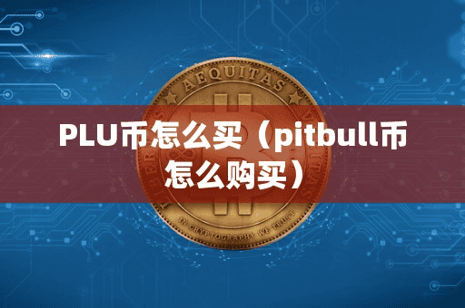 PLU币怎么买(pitbull币怎么购买)