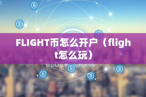 FLIGHT币怎么开户(flight怎么玩)