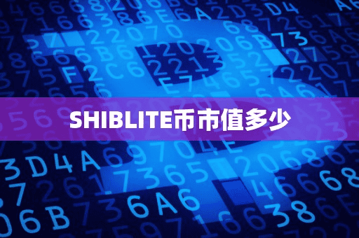 SHIBLITE币市值多少