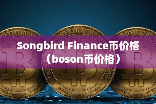 Songbird Finance币价格(boon币价格)