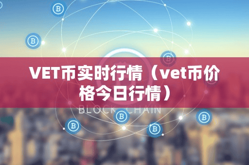 VET币实时行情(vet币价格今日行情)